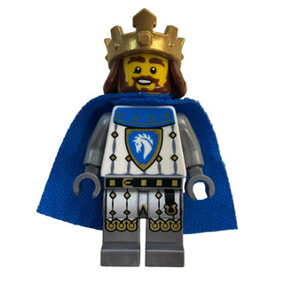 Horse Knight King, cas592 - LEGO® Castle Minifigure