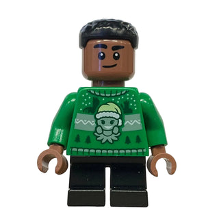 Blaise Zabini - Green Holiday Sweater, hp595- LEGO® Harry Potter Minifigure LEGO®