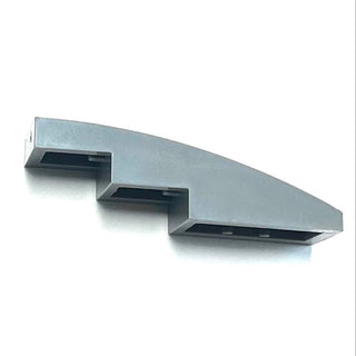 Slope, Curved 4 x 1, Part# 61678 Part LEGO® Dark Bluish Gray