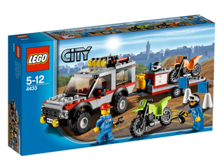 4433 - Dirt Bike Transporter - EMPTY BOX ONLY Empty Box LEGO®