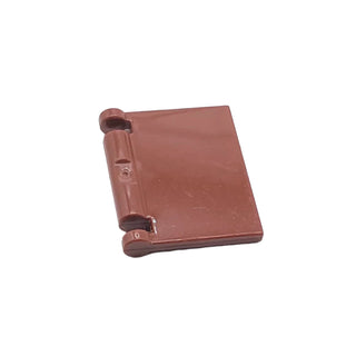 Minifigure, Utensil Book Cover, Part# 24093 Part LEGO® Reddish Brown