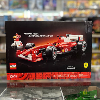 Ferrari F2004 & Michael Schumacher, 11375 - LEGO® Icons set Building Kit LEGO®