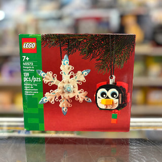 Penguin & Snowflake, 40572 Building Kit LEGO®