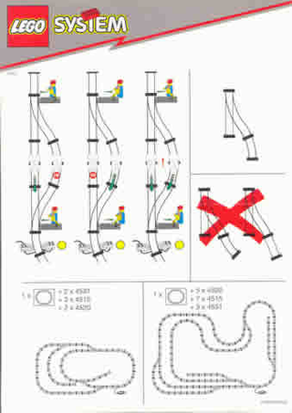 4531-Manual Points - INSTRUCTIONS ONLY Instructions LEGO®