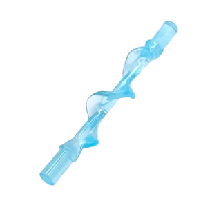 Power Burst, Bolt Spiral with Bar Ends, Part# 35032d Part LEGO® Trans-Light Blue