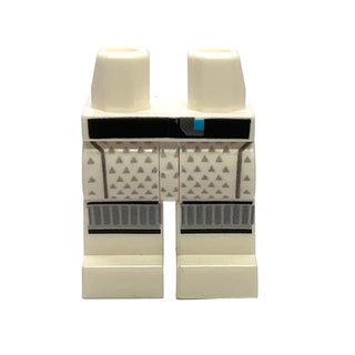 Zane (Sons of Garmadon) LEGO® Minifigure Legs, Part# 970c00pb0773 Part LEGO® White