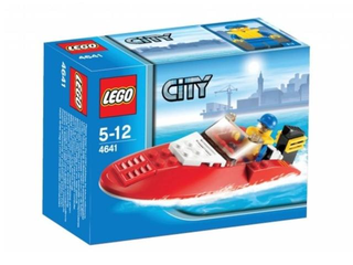Speed Boat, 4641 Building Kit LEGO®   