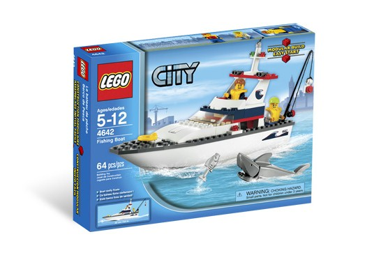 Lego Fishing Boat, 4642