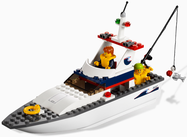 Lego Fishing Boat, 4642