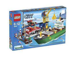 4645 - Harbor - EMPTY BOX ONLY Empty Box LEGO®