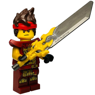 Kai - Master of Fire, njo0990 - LEGO® Ninjago Minifigure Minifigure LEGO® Like New With Sword