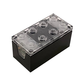 SMART Brick 2 x 4 x 1 2/3 with Trans-Clear Top, Part# 5409c01