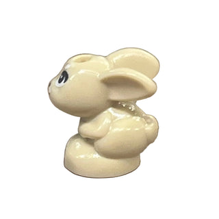 Baby Bunny / Rabbit, Mini Doll Style, Winking Right Pattern, 34050pb06 - LEGO® Animal