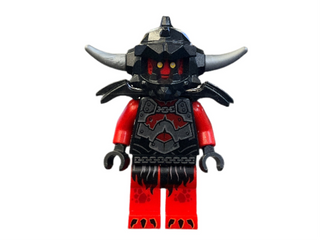 Ash Attacker - Flat Silver Horns, nex045 Minifigure LEGO®