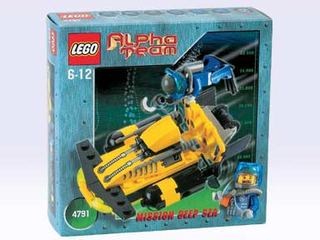 Alpha Team Sub-Surface Scooter, 4791 Building Kit LEGO®   