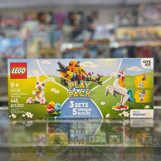 Mixed Bundle Pack, Play Pack (Sets 30668, 31140, and 40639) - Colorful Animals Play Pack Building Kit LEGO®