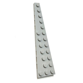 Wedge, Plate 12 x 3 Left, Part# 47397 Part LEGO® Light Bluish Gray