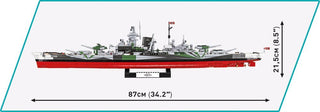 COBI Battleship Tirpitz: Set #4839 Cobi Kit Cobi Toys