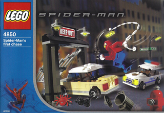 4850-Spider-Man's first chase - INSTRUCTIONS ONLY Instructions LEGO®