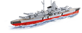 German Battleship Bismarck 1:700 Scale, WWII: COBI Set #4854 Building Kit Cobi Toys