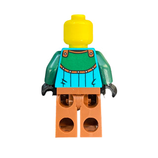 Kraken Warrior - Female, Reddish Brown Helmet, idea234 Minifigure LEGO®