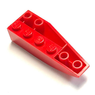 Wedge 6 x 2 Inverted Left, Part# 41765 Part LEGO® Red