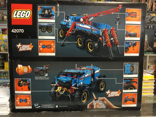 6x6 All Terrain Tow Truck, 42070 Building Kit LEGO®   