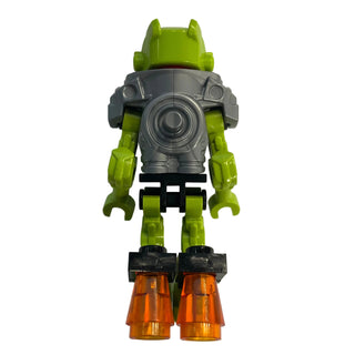 Hero Factory Mini - Breez - Flat Silver Armor with Rocket Jets, hf006 - LEGO® Hero Factory Minifigure