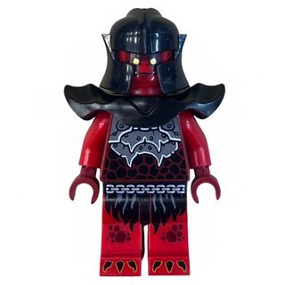 Crust Smasher - Armored Chest, Black Shoulder Pads Armor, nex043 - LEGO® Nexo Knights Minifigure LEGO®