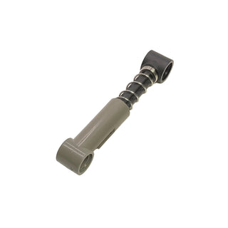 Technic, Shock Absorber 6.5L with Black Piston Rod - Soft Spring, Standard Coils, Part# 731c06 Part LEGO® Dark Gray