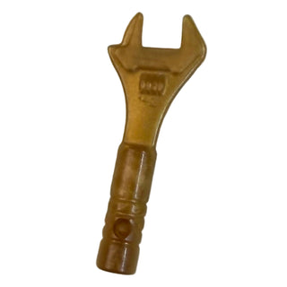 Minifigure Utensil Tool Adjustable Wrench, Part#11402f Part LEGO® Pearl Gold
