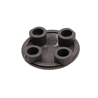 Plate, Round 2x2 with Rounded Bottom (Boat Stud), Part# 2654 Part LEGO® Dark Gray