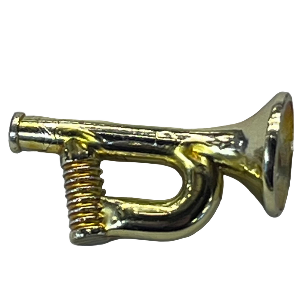 Minifigure, Utensil Musical Instrument, Bugle / Trumpet, Part# 71342 ...