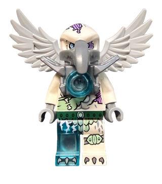 Voom Voom - Flat Silver Armor, loc082 - LEGO® LEGENDS OF CHIMA Minifigure