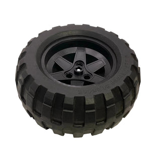 Wheel 56mm D. x 34mm and Black Tire 94.8 x 44 R Balloon, Part# 44772c02