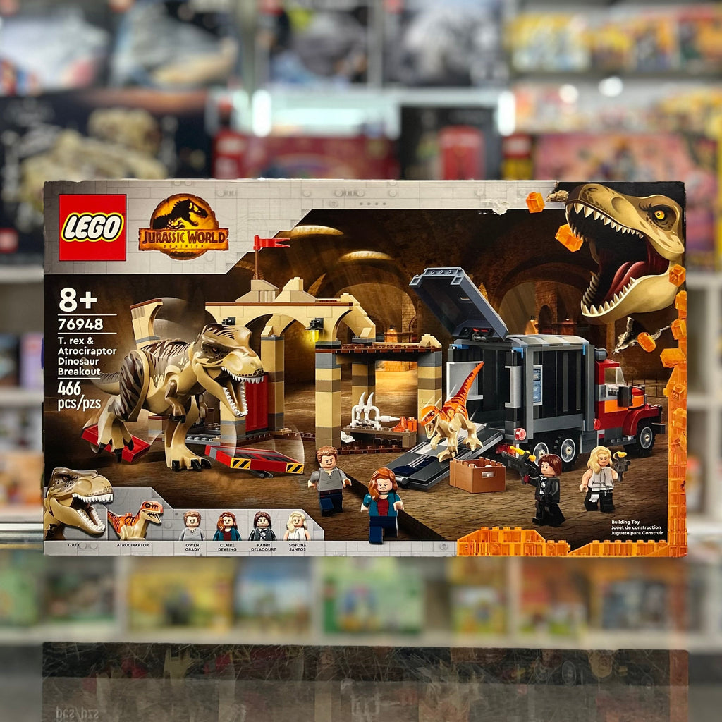 76948 - T. Rex & Atrociraptor Dinosaur Breakout - EMPTY BOX ONLY ...