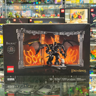 The Lord of the Rings: Balrog™ Book Nook, 10367 Building Kit LEGO®