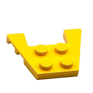 Wedge, Plate 3 x 4 with Stud Notches, Part# 48183 Part LEGO® Yellow
