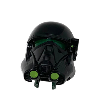 Large Figure Head Modified SW Death Trooper with Dark Green Core and Lime Circles Pattern, Part# 26911c01pb01 Part LEGO®