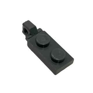 Hinge Plate 1 x 2 Locking with 1 Finger on End with Bottom Groove, Part# 44301a