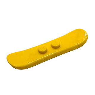 Minifigure, Utensil Snowboard Small, Part# 18746 Part LEGO® Yellow