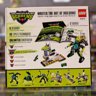 Robot & Mico Designer, 20216 - LEGO® Master Builder Academy Building Kit LEGO®