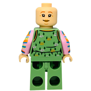 Molly Weasley - Sand Green Floral Robe, hp508 Minifigure LEGO®