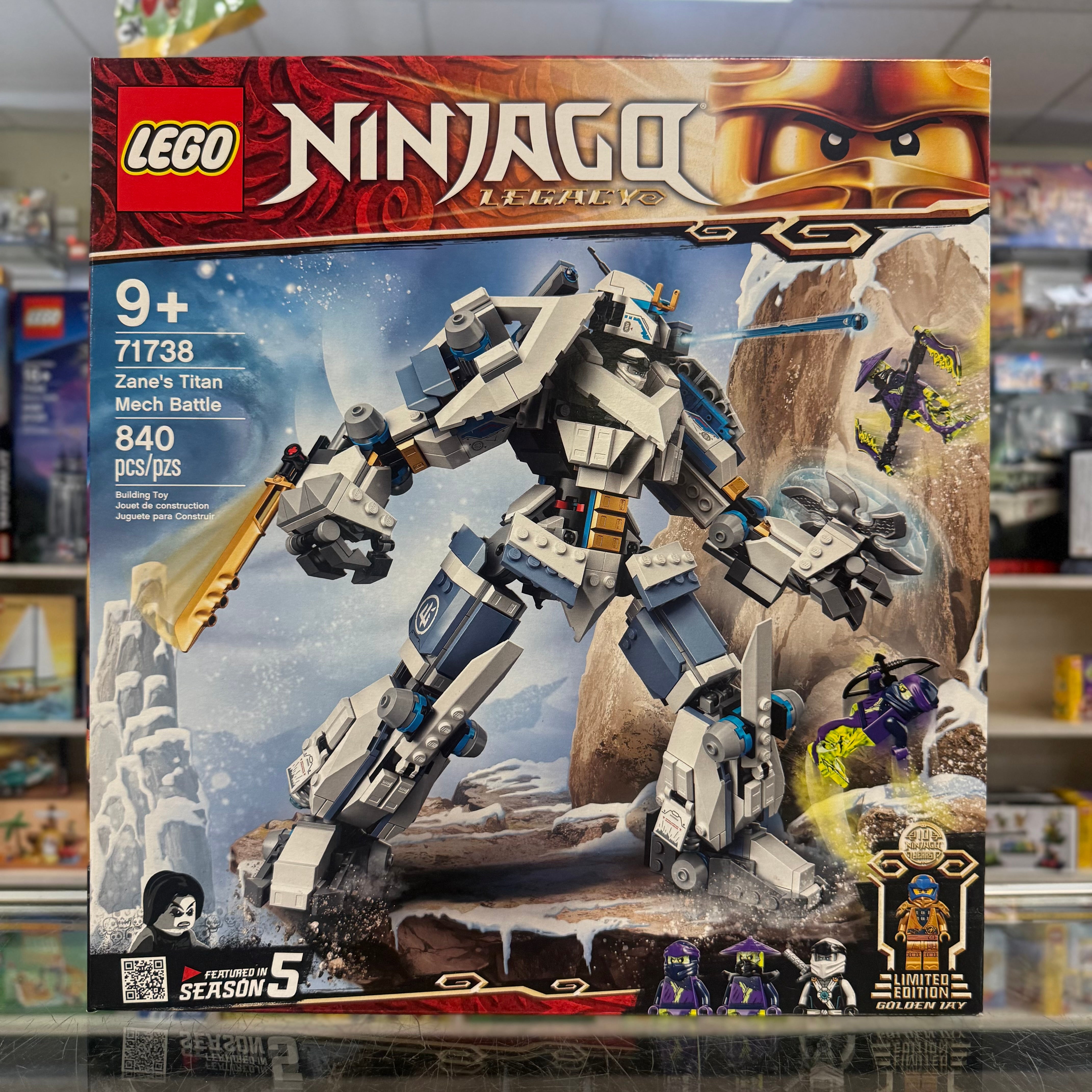 Zane's Titan Mech Battle, 71738 - Main Image