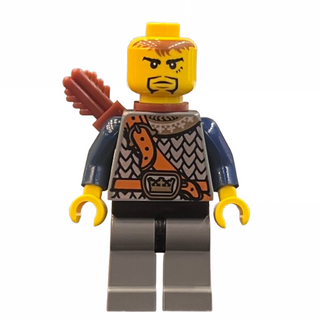 Fantasy Era - Crown Knight Scale Mail with Chest Strap and Quiver, cas361 Minifigure LEGO®