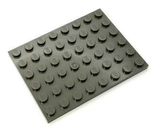Plate 6x8, Part# 3036 Part LEGO® Dark Gray  