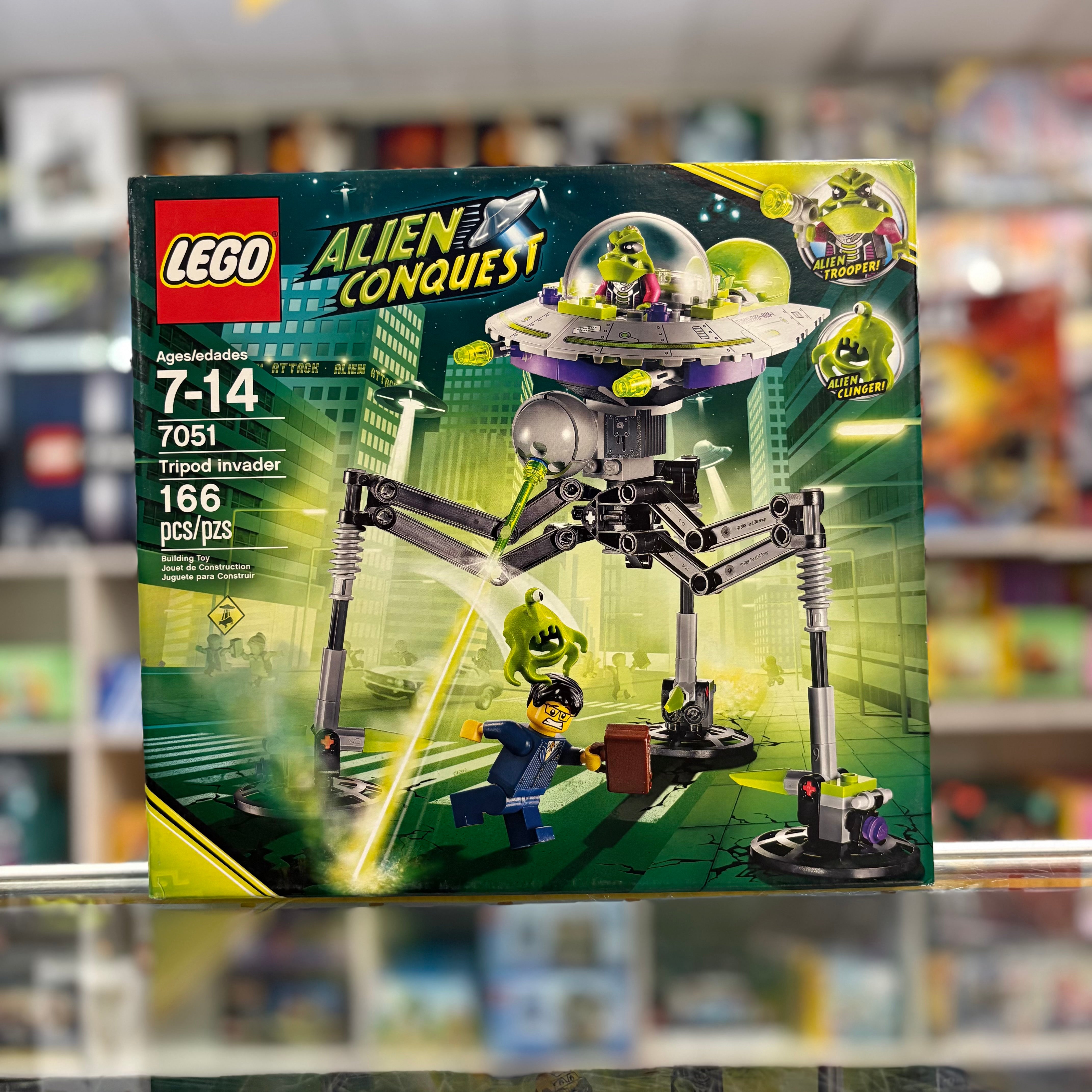 monsters vs aliens lego 7051 LEGO Alien Conquest Tripod Invader