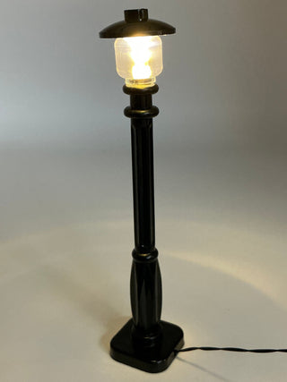 Light-Up Black Lamp Post, DIY System, ACCDC Light up kit United Brick Co® Amber Light