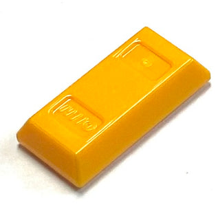 Minifigure Utensil, Ingot/Bar, Part# 99563 Part LEGO® Bright Light Orange