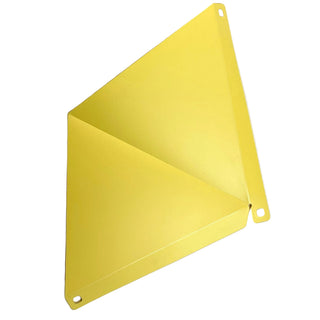 Plastic - Bright Light Yellow Roof with Shingles Pattern, Part# 5940pls05